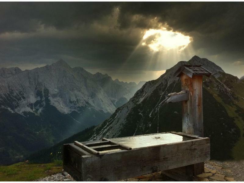 Ferienwohnung Alpenfreund Mittenwald Exterior foto