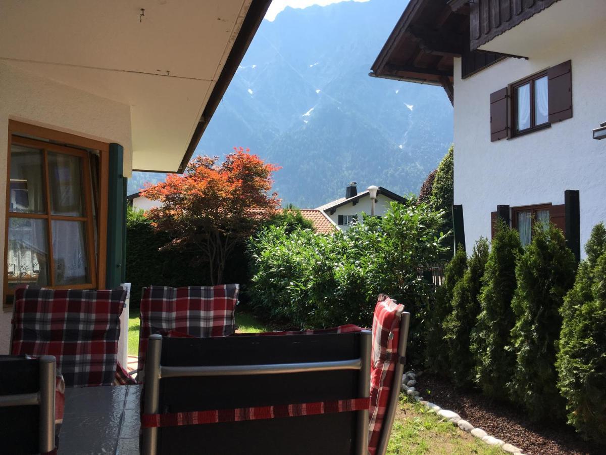 Ferienwohnung Alpenfreund Mittenwald Exterior foto